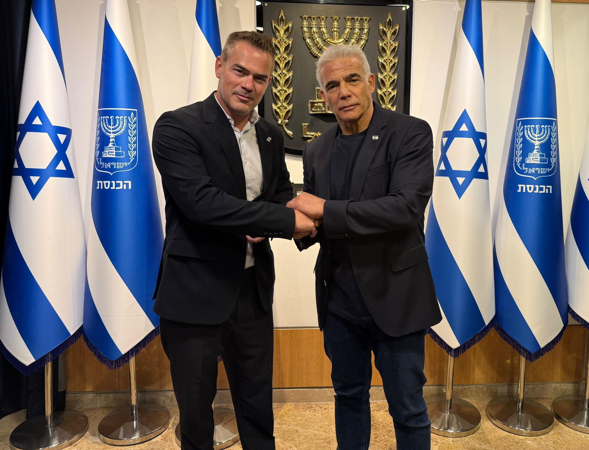 בועז טופורובסקי ויאיר לפיד