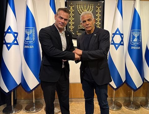בועז טופורובסקי ויאיר לפיד