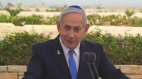 ראש הממשלה נתניהו בבית העלמין הצבאי נחלת יצחק בתל אביב, הערב