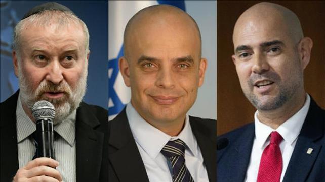 אמיר אוחנה, דן אלדד ואביחי מנדלבליט
