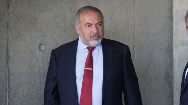 שר הביטחון אביגדור ליברמן, היום