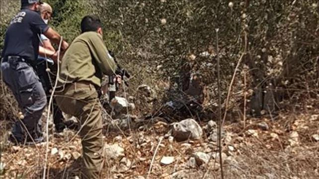 מעצר המחבל בצומת אריאל - 6.9.2020