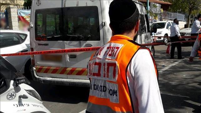 אמבולנס זירת תאונה אלעד