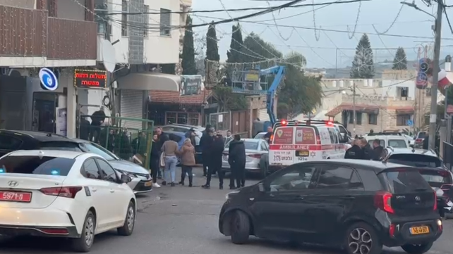 זירת הרצח בנצרת
