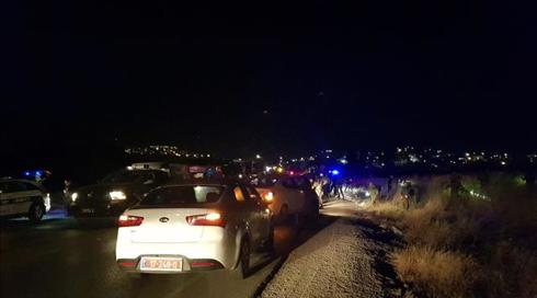 חשד לפיגוע דריסה מצפון לירושלים: 5 חיילים נפצעו בינוני וקל (1)