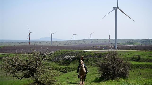 רמת הגולן, טורבינות, רוח 66450