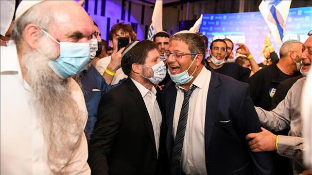 איתמר בן גביר, בצלאל סמוטריץ', מטה הציונות הדתית, ליל הבחירות 23.03.21