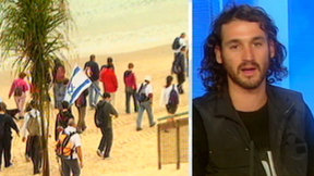 רע פסטרנק יזם מסע לשלום. 2010