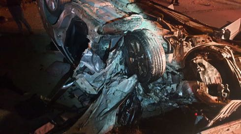 תאונה קטלנית בכביש 90 בבקעה: הרוג ו-9 פצועים, בהם ילדים