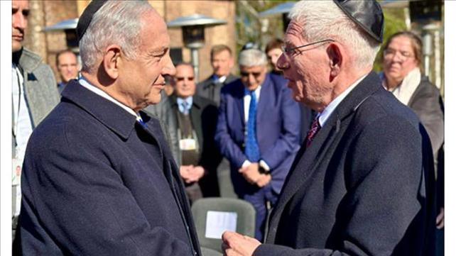 נתניהו ברלין נשיא הקהילה היהודית