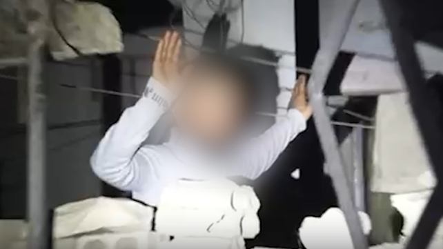 תיעוד מעצר של מחבלים בסוריה
