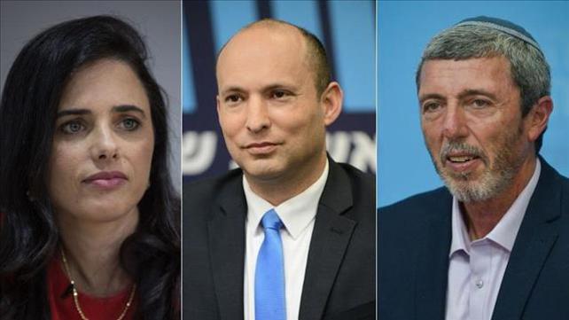 איילת שקד, נפתלי בנט והרב רפי פרץ