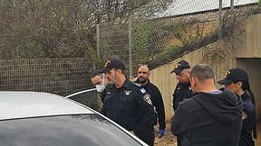 זירת הרצח סמוך לכפר יאסיף