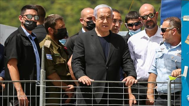 בנימין נתניהו במירון 