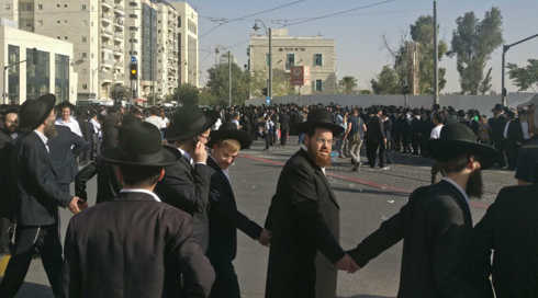 120 עצורים בהפגנות "יום הזעם" של החרדים