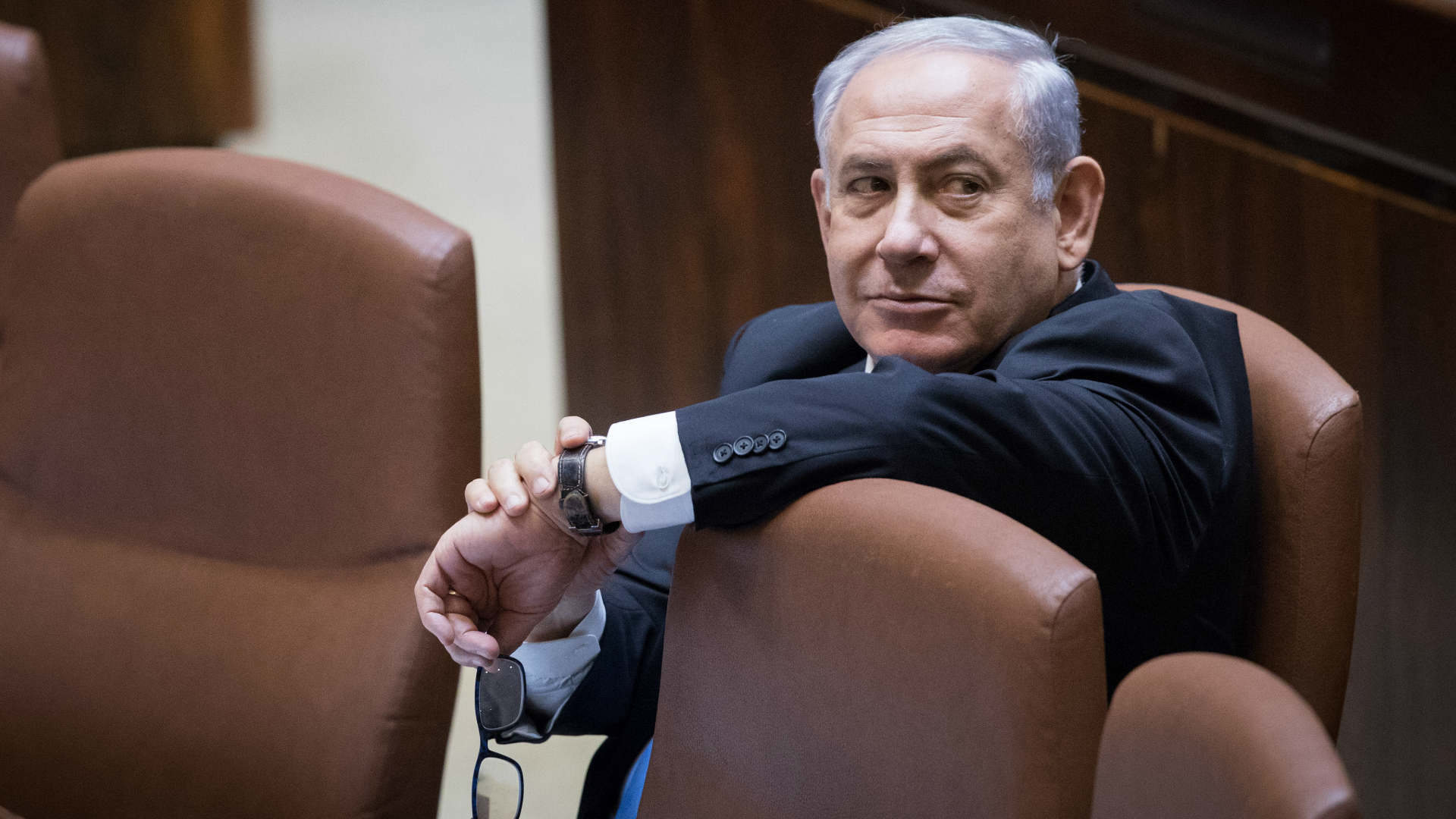 נתניהו במליאת הכנסת