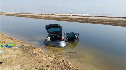 טרגדיה בדרום: בן 30 איבד הכרה תוך כדי נהיגה, הידרדר לים המלח - ומת