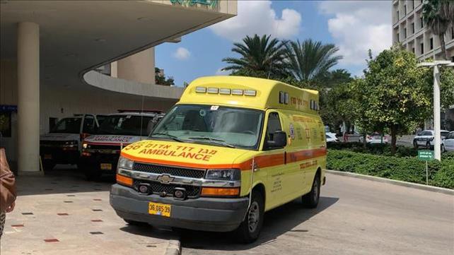 פינוי פצועי הדקירה בכפר עזון לביה"ח מאיר, 07.09.19
