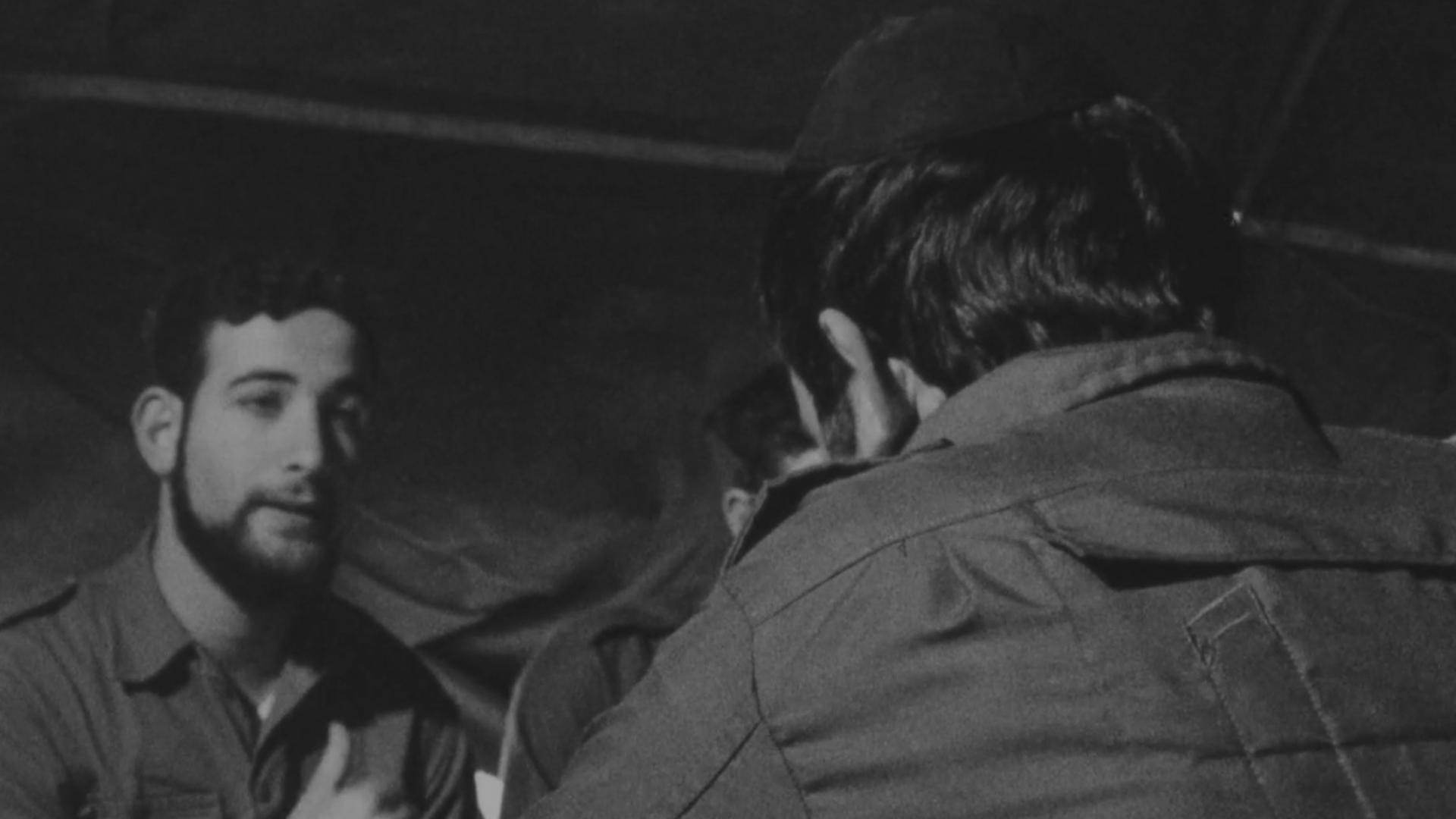 בני ישיבות הסדר במילואים לומדים באוהל, 1975