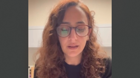 שרון אלוני קוניו בסרטון שבו פנתה לחמאס