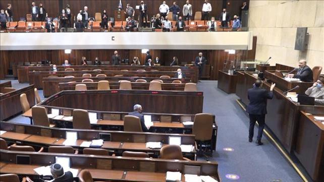 מליאת הכנסת לאחר ביטול הצעה על ועדת חקירה - 21.10.2020