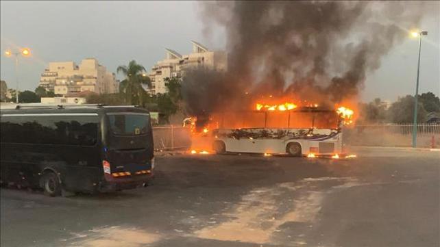 אוטובוס הוצת ברמלה 07.10.21