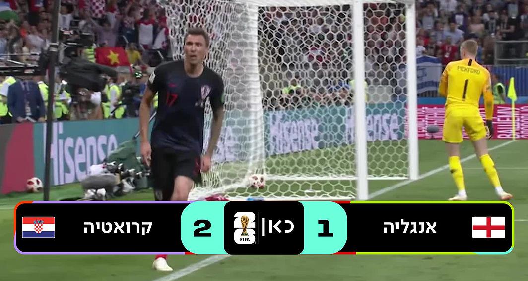 תקציר קרואטיה אנגליה, מונדיאל 2018