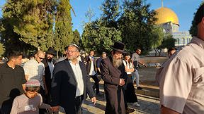 השר בן גביר עלה להר הבית