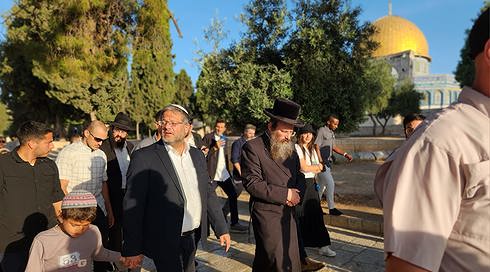 שר ירדני נגד בן גביר: "מקדם תכניות נתעבות בהר הבית"