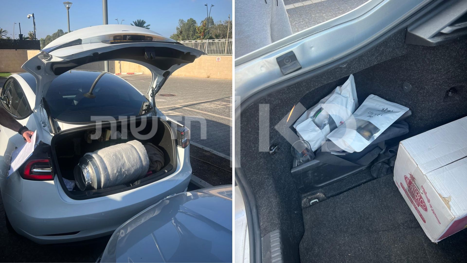 הסמים שאותרו ברכב בבעלות משרד ראש הממשלה שהיה בשימוש ראש לשכתה של השרה מאי גולן 