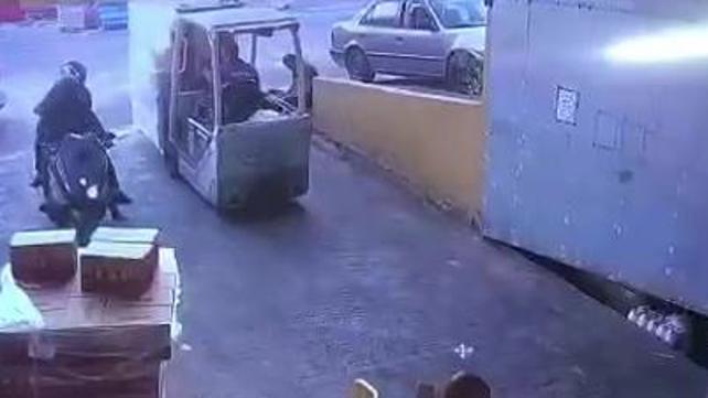 תיעוד הירי בבעל סופרמרקט בשפרעם 16.09.21
