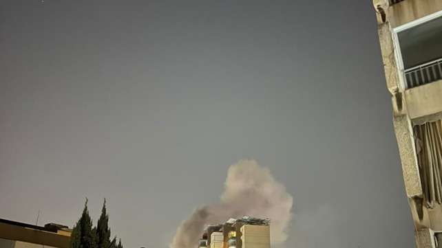 תקיפת מבנה שאיכסן כספים של חיזבאללה במרכז ביירות