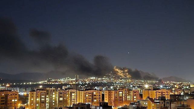 דיווח בתקשורת האיראנית על תקיפה באזור טהרן