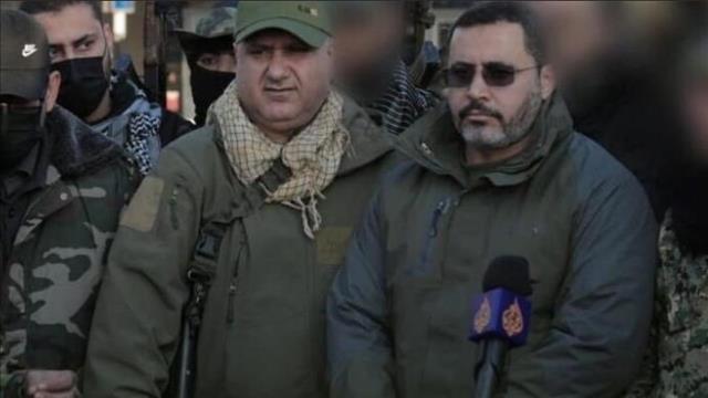 חאלד מנסור מפקד החטיבה הדרומית ותייסיר אל-ג'עברי מפקד החטיבה הצפונית, הג'יהאד האסלאמי