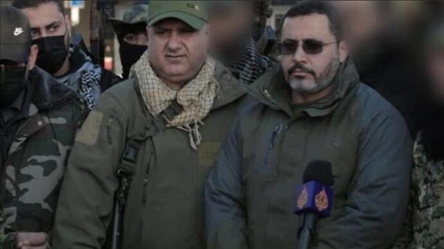 חאלד מנסור מפקד החטיבה הדרומית ותייסיר אל-ג'עברי מפקד החטיבה הצפונית, הג'יהאד האסלאמי