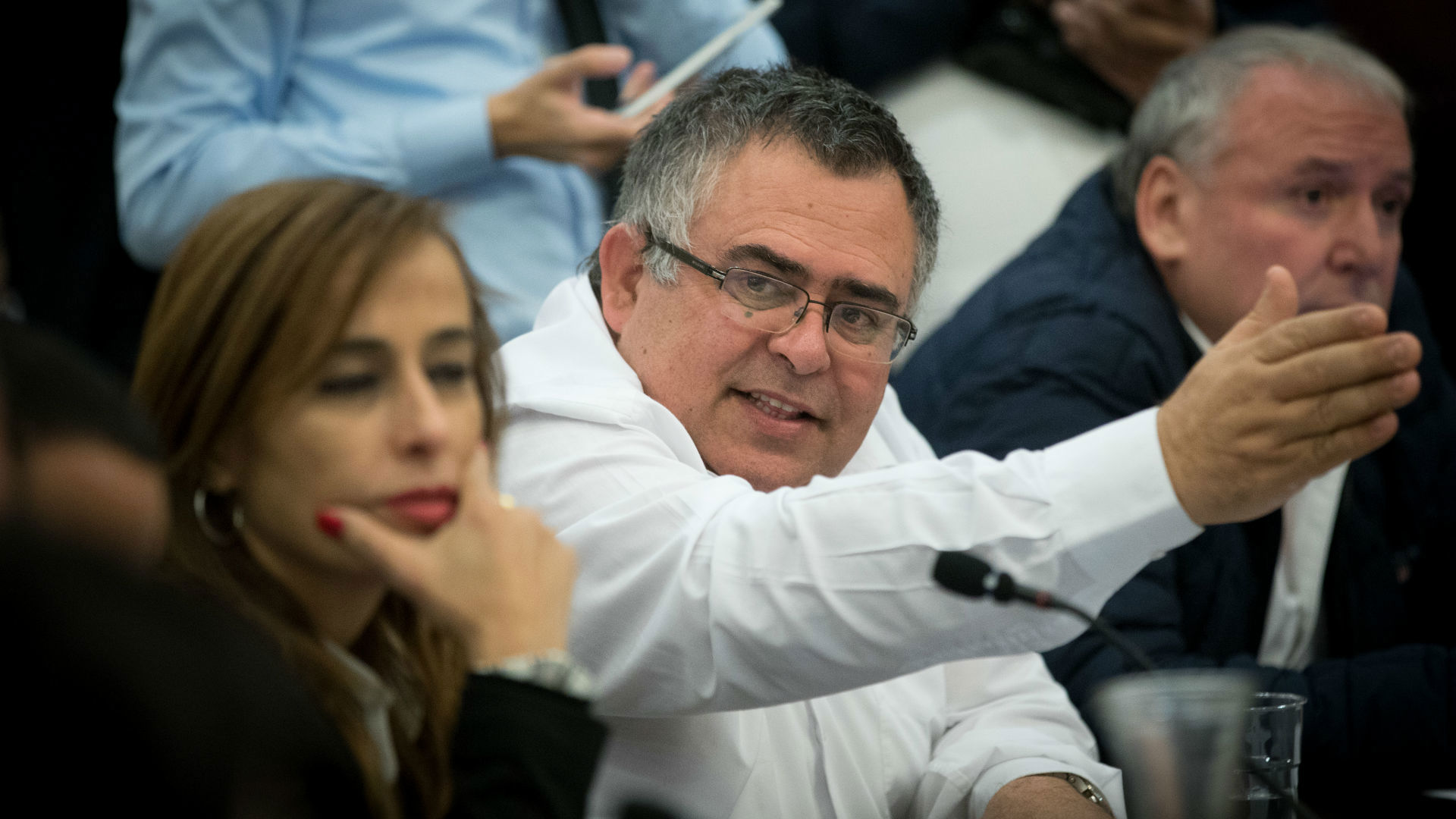יו"ר הקואליציה, דוד ביטן (צילום: יונתן זינדל, פלאש
