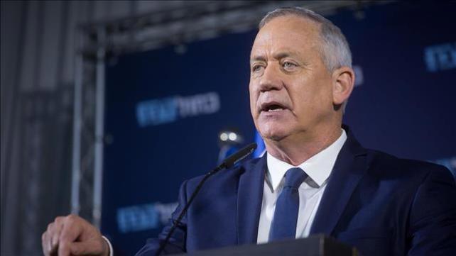 בני גנץ מודיע על נסיעתו לוושינגטון 25.01.20