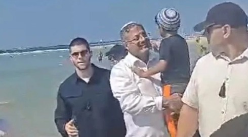 המשטרה מתכננת להגיש כתב אישום נגד נועה גולדנברג החשודה בהשלכת חול על בן גביר