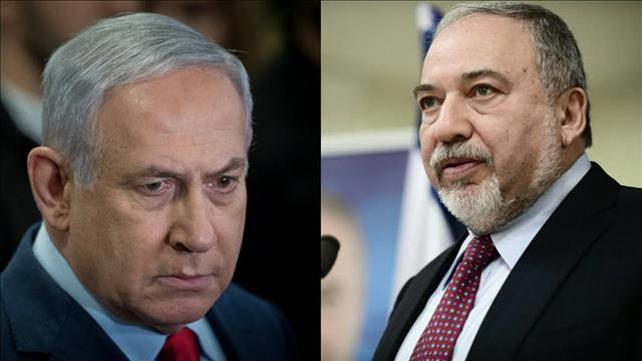 בנימין נתניהו ואביגדור ליברמן