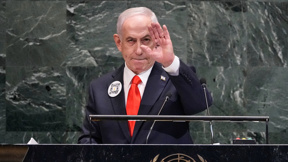נתניהו נואם בעצרת האו"ם, ספטמבר 2025