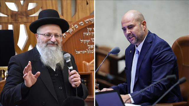 הרב שמואל אליהו ואמיר אוחנה