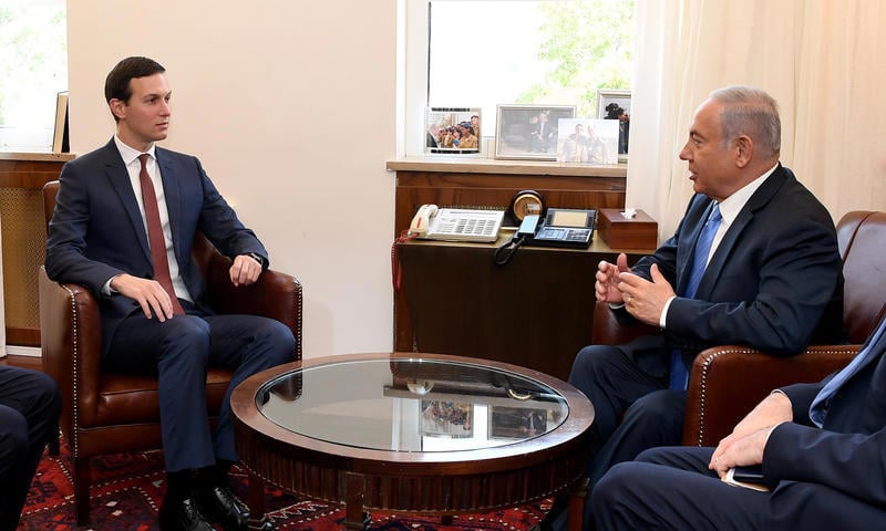 ראש הממשלה בנימין נתניהו עם ג'ארד קושנר, ארכיון