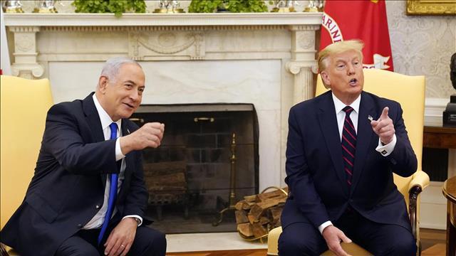 טראמפ ונתניהו בטקס חתימת ההסכם עם האמירויות בבית הלבן 15.09.20