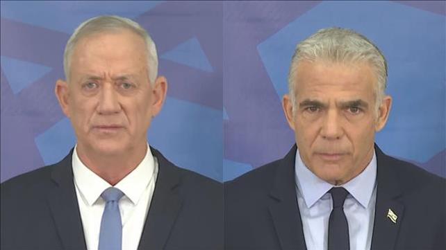 יאיר לפיד, בני גנץ, הצהרה לאחר מבצע עלות השחר 08.08.22