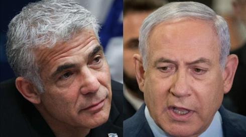 בניגוד להנחיות על תעמולת בחירות: נתניהו תקף את לפיד במשרד רה"מ