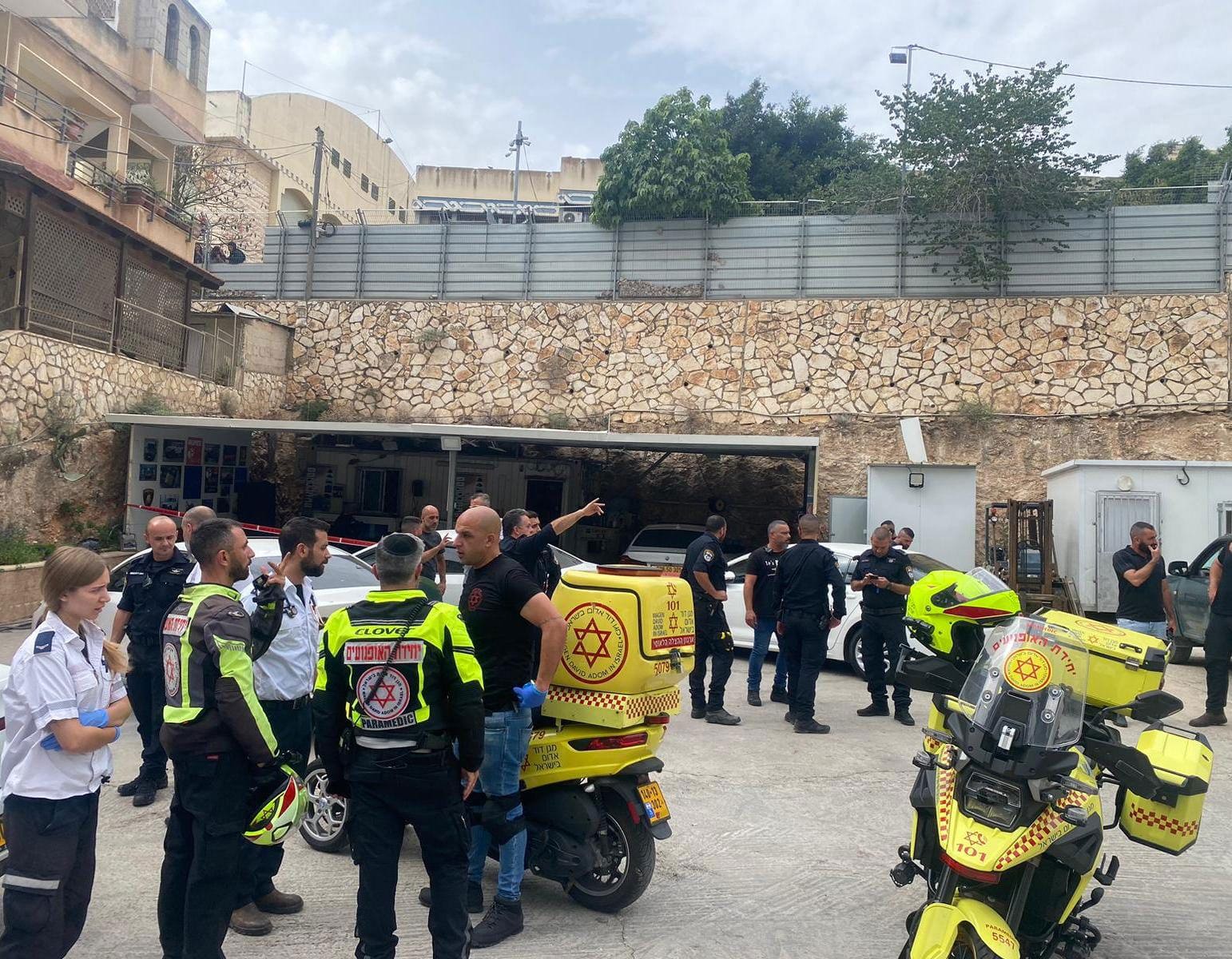 חמישה נרצחו באירוע ירי ביפיע יפיע רצח משטרה ניידת 