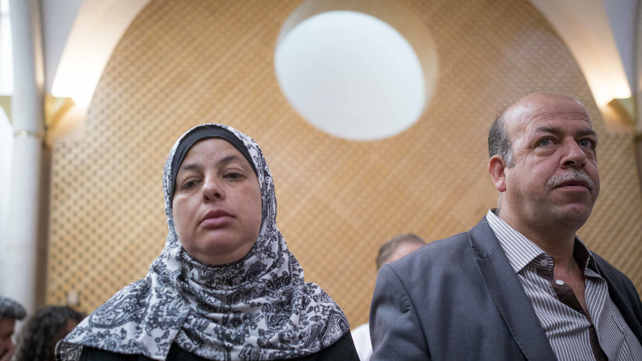 הוריו של אבו חדיר בביהמ"ש העליון, בשנה שעברה