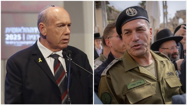 הרמטכ"ל זמיר והמבקר אנגלמן
