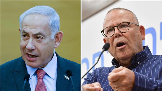 ארנון בר דוד ובנימין נתניהו