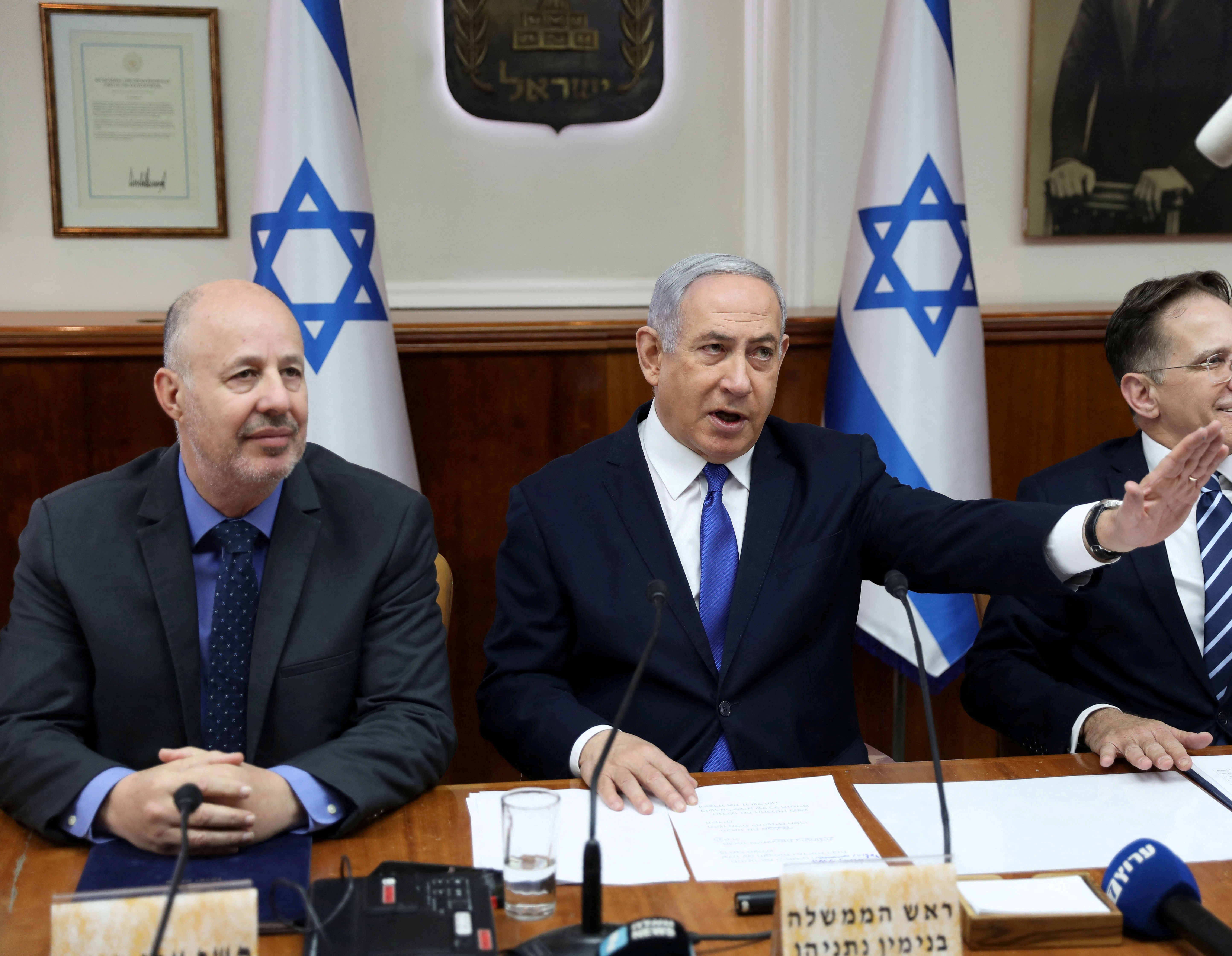צחי הנגבי ובנימין נתניהו